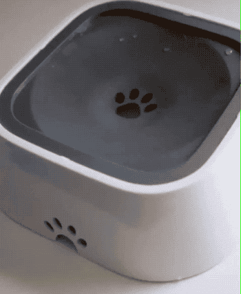 Dog Drinking Water Bowl with Floating Design - Non-Wetting, Non-Skid, Large Capacity