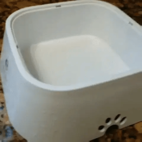 Dog Drinking Water Bowl with Floating Design - Non-Wetting, Non-Skid, Large Capacity